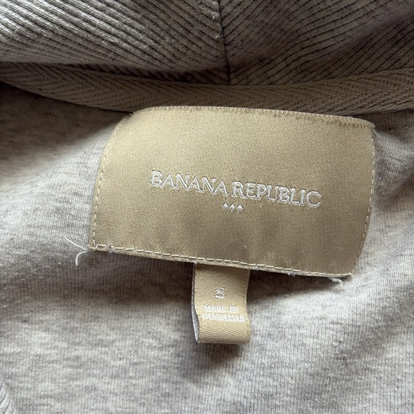 Banana Republic Shawl-Collar Pullover – Size Small | Cotton Blend | Cozy Chic | - Picture 6 of 9